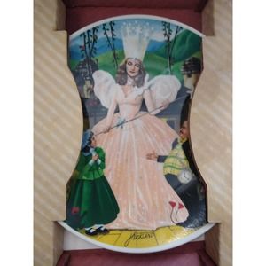 Knowles WIZARD OF OZ Collector Plate by James Auckland | Glinda the Good Witch